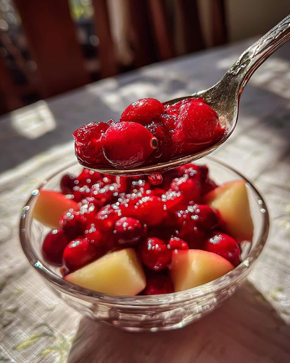 Apple Cranberry Compote - detail 3