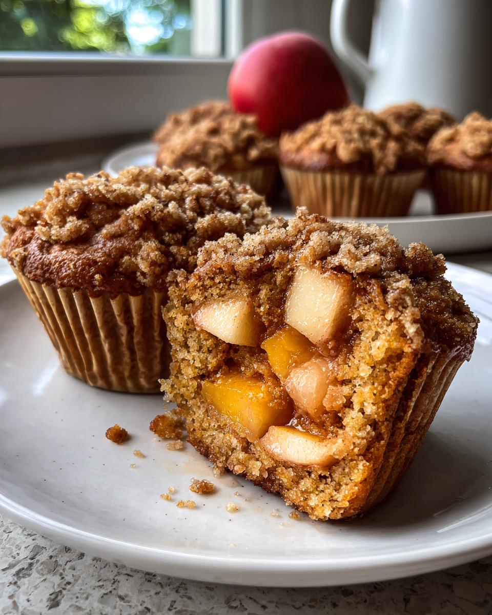 Apple Pumpkin Streusel Muffins - detail 1