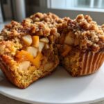 Apple Pumpkin Streusel Muffins