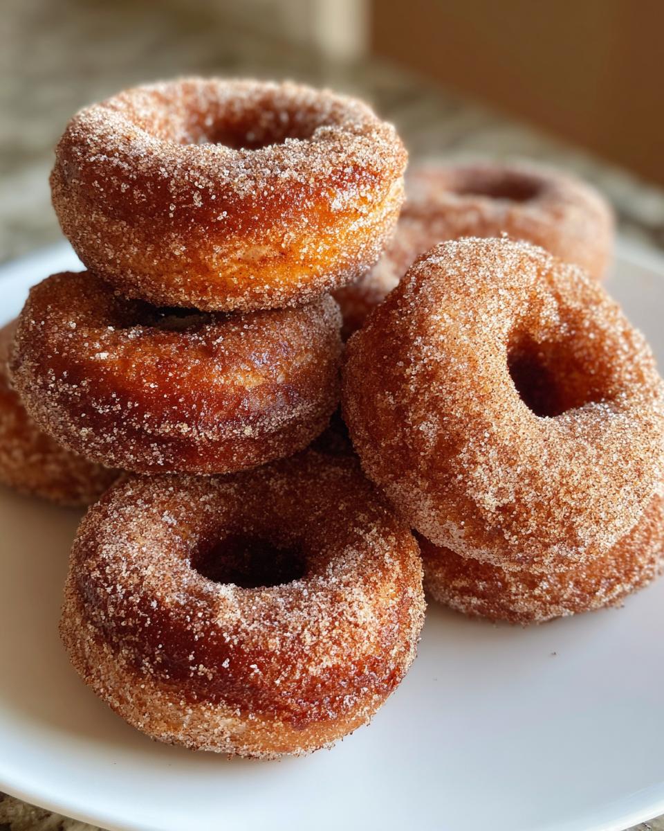 Apple cider donuts - detail 1