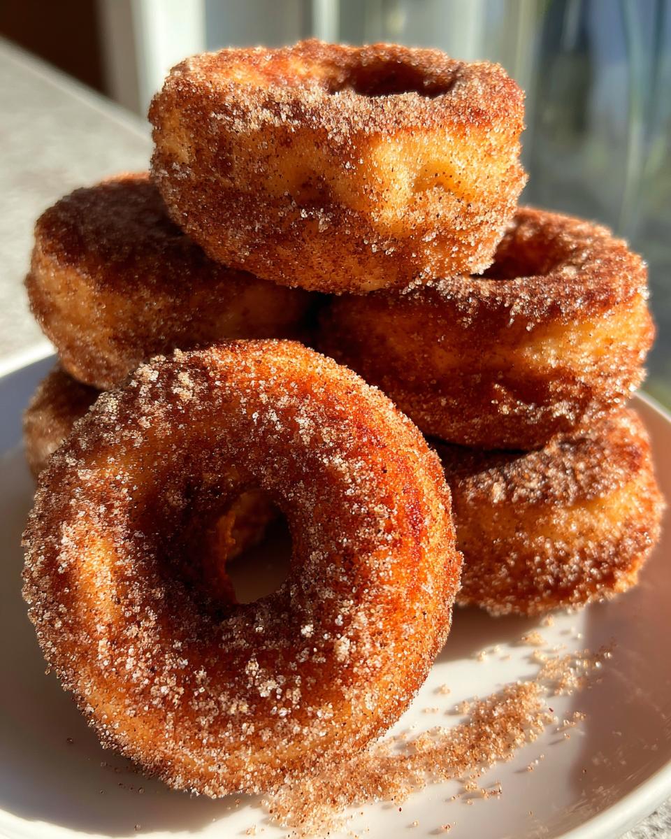 Apple cider donuts - detail 2