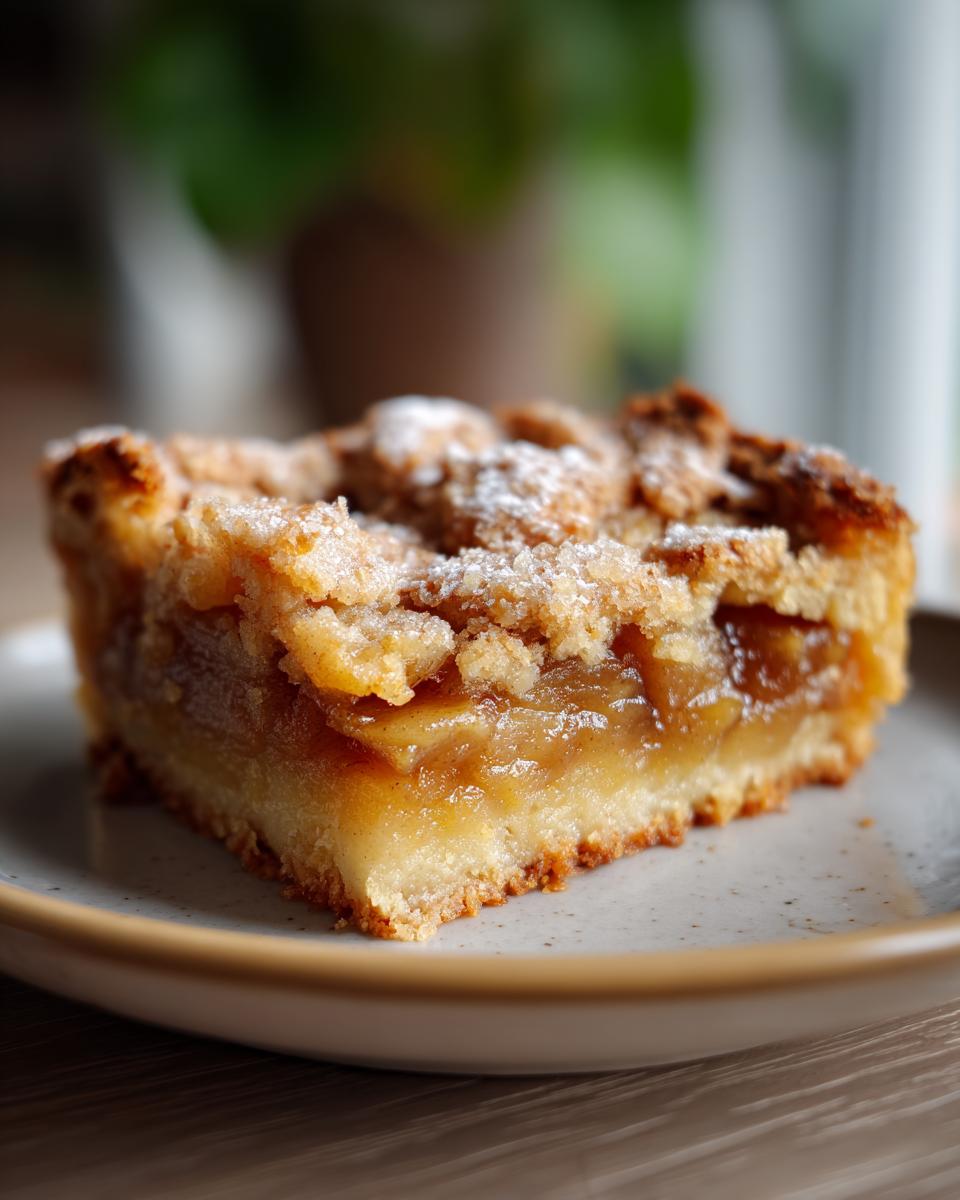 Apple pie bars - detail 2