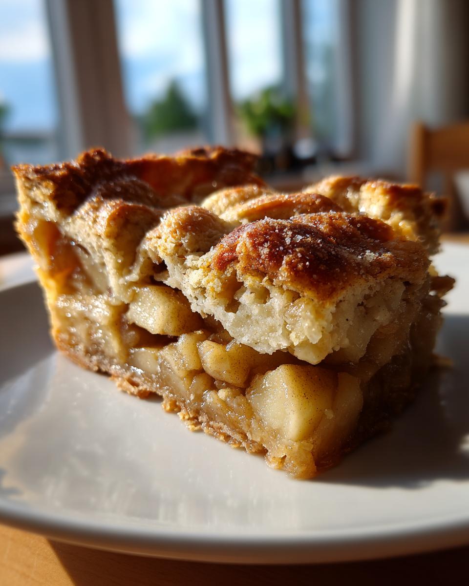 Apple pie bars - detail 3