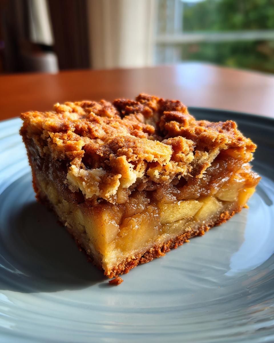 Apple pie bars - detail 4