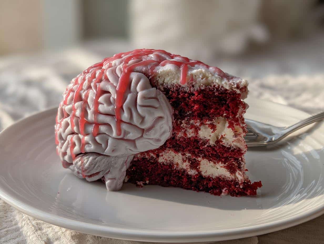 Bloody Brain Cake