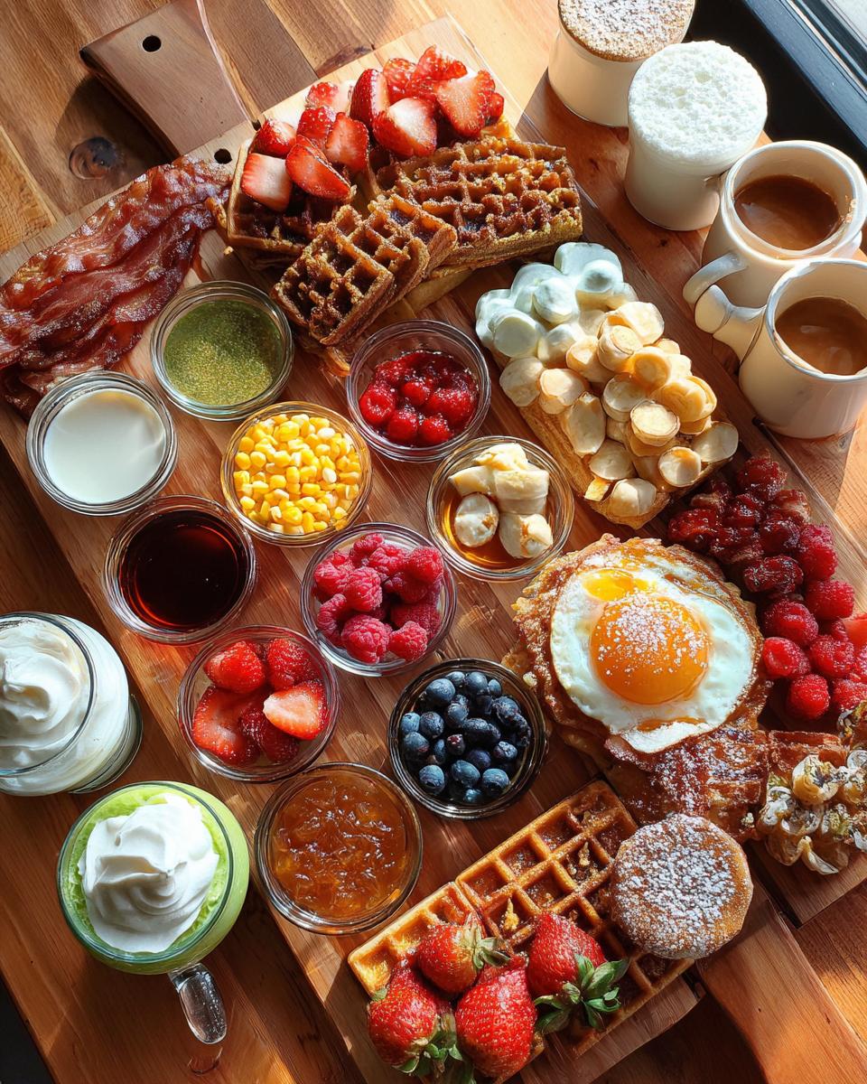 Breakfast “flights” - detail 1