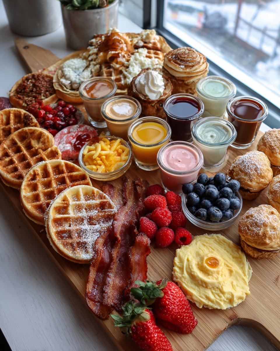 Breakfast “flights” - detail 3