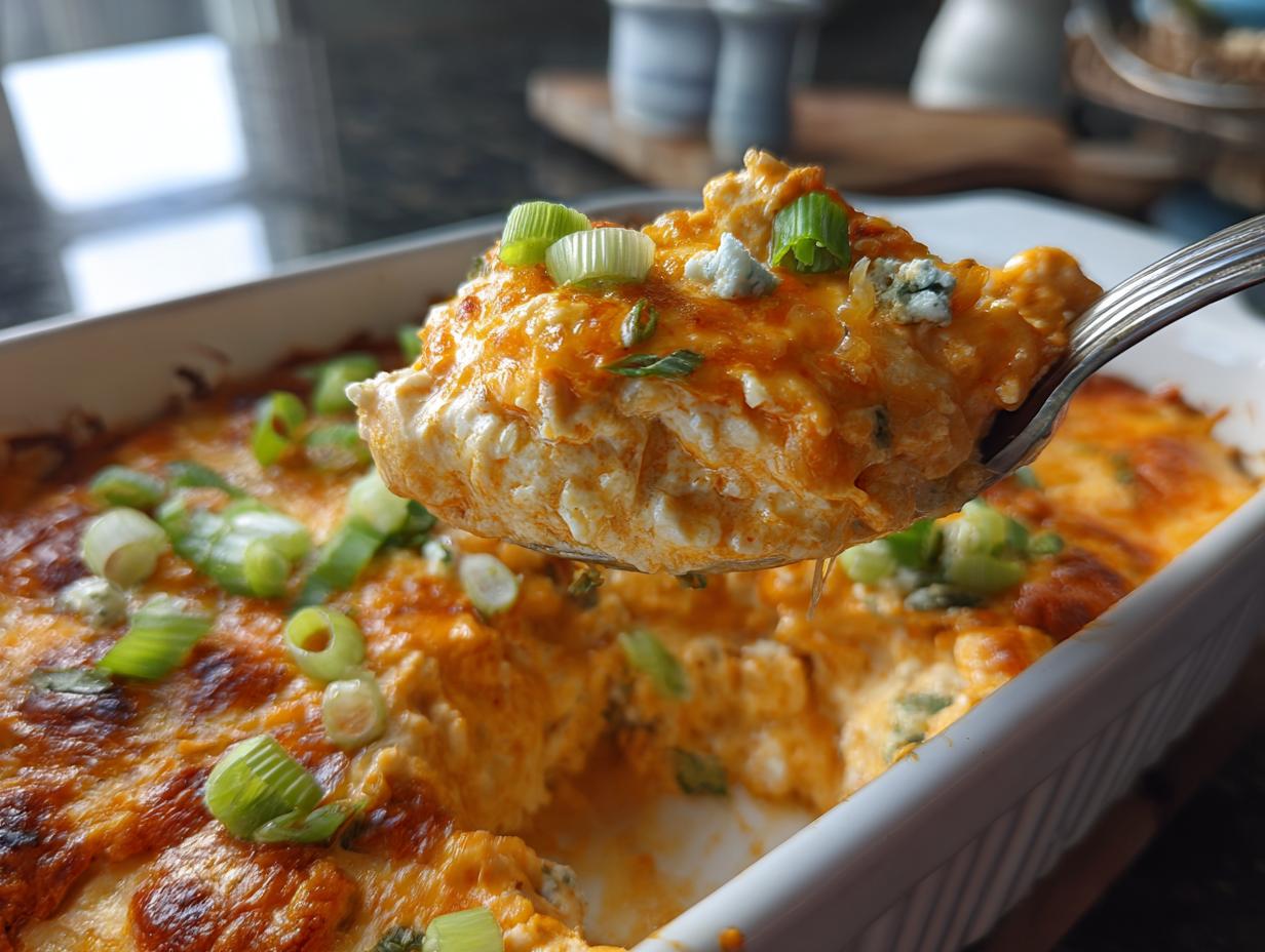 Unbelievable Buffalo Chicken Dip Delight with Just 6 Ingredients
