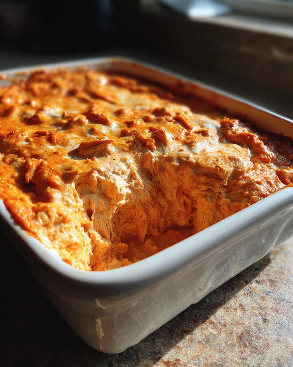 Buffalo chicken dip - detail 2