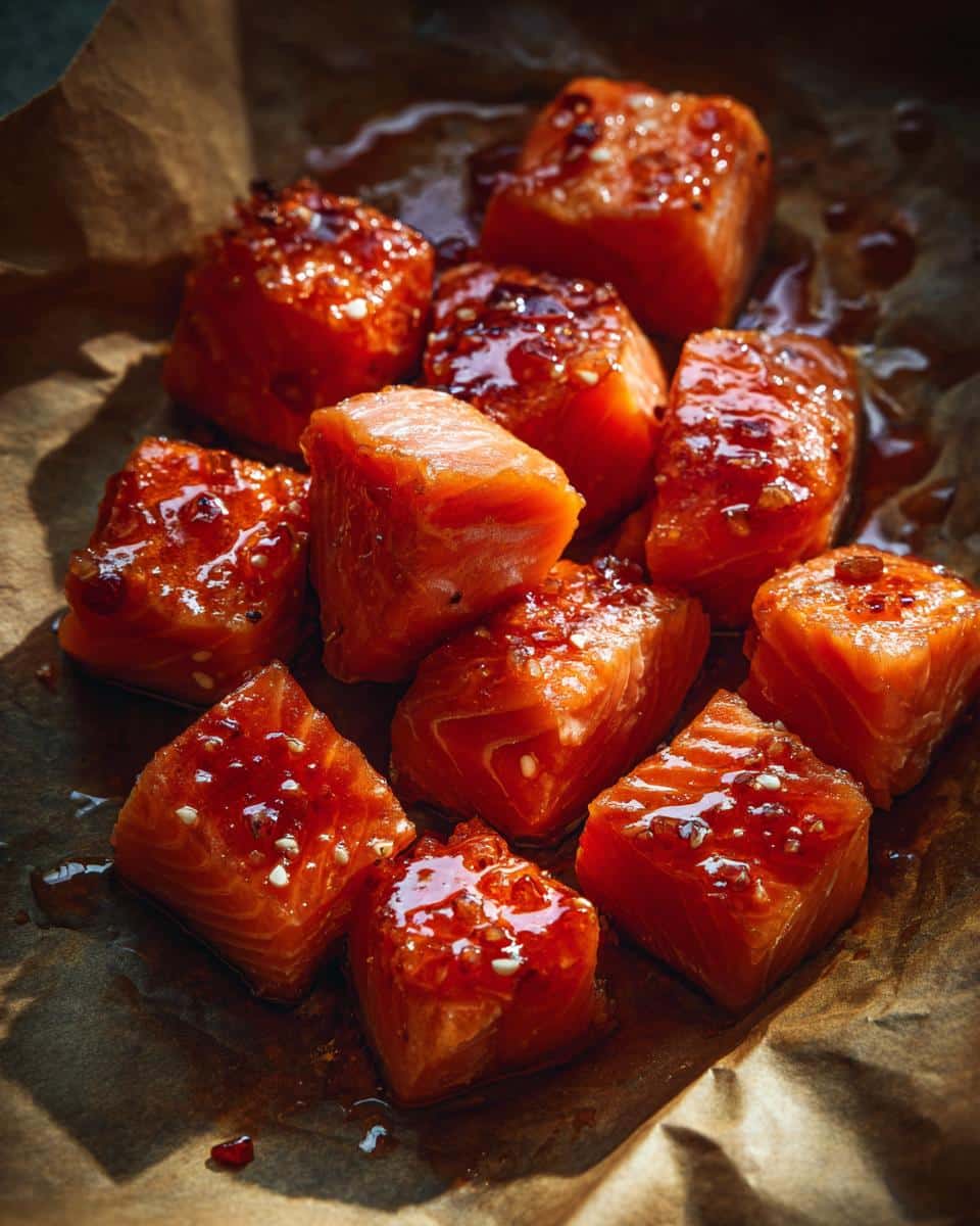 Candied Salmon - detail 1