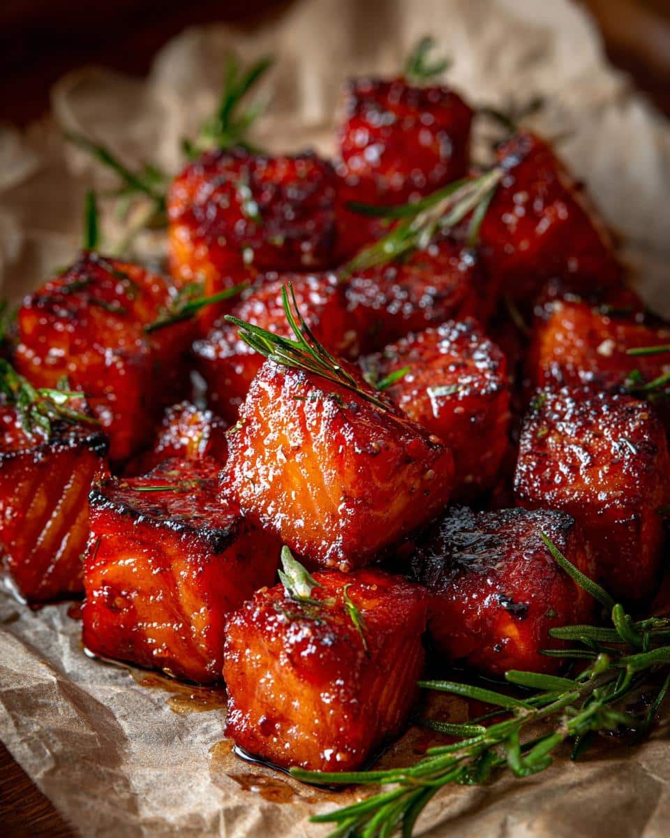 Candied Salmon - detail 2