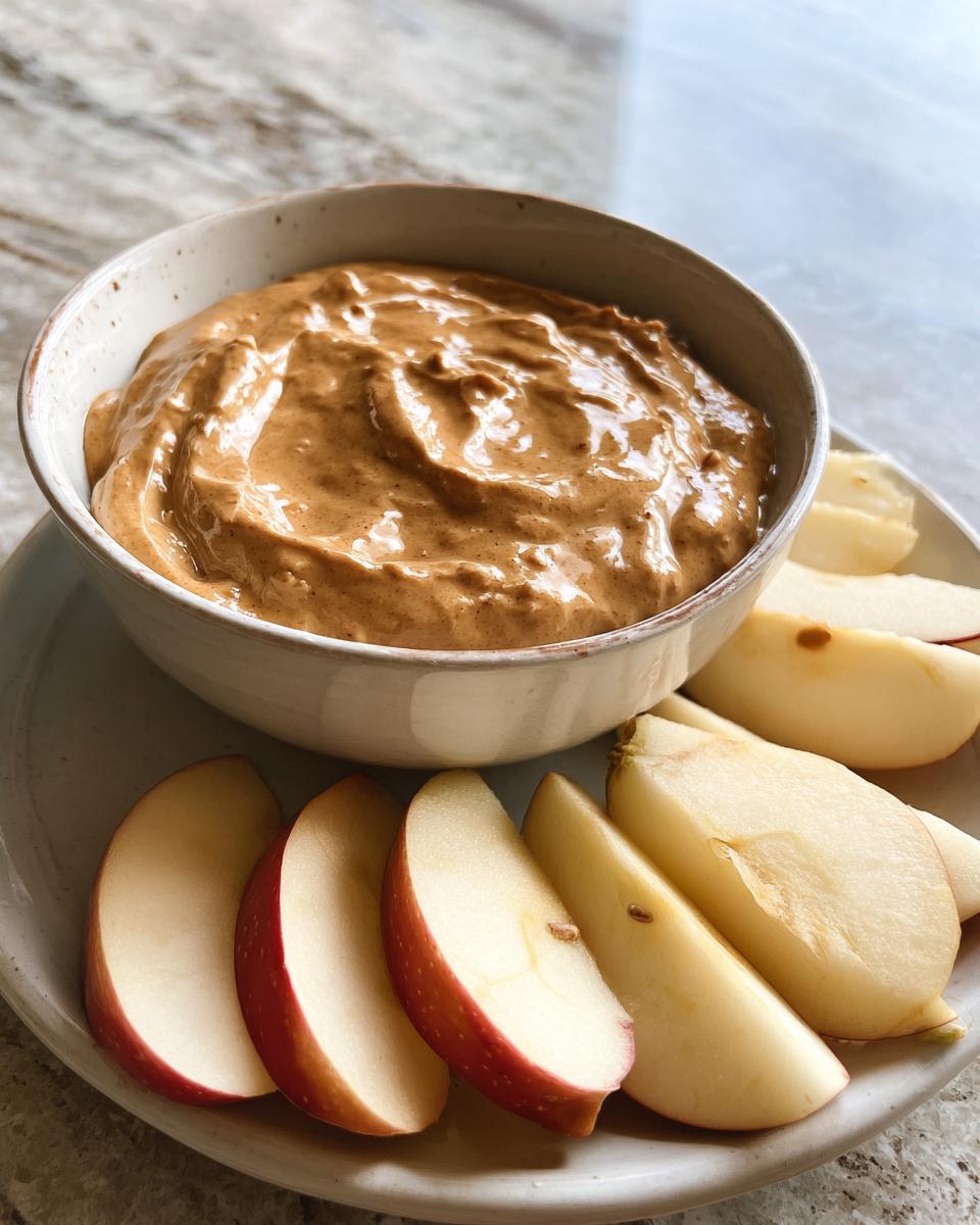 Caramel apple dip - detail 1