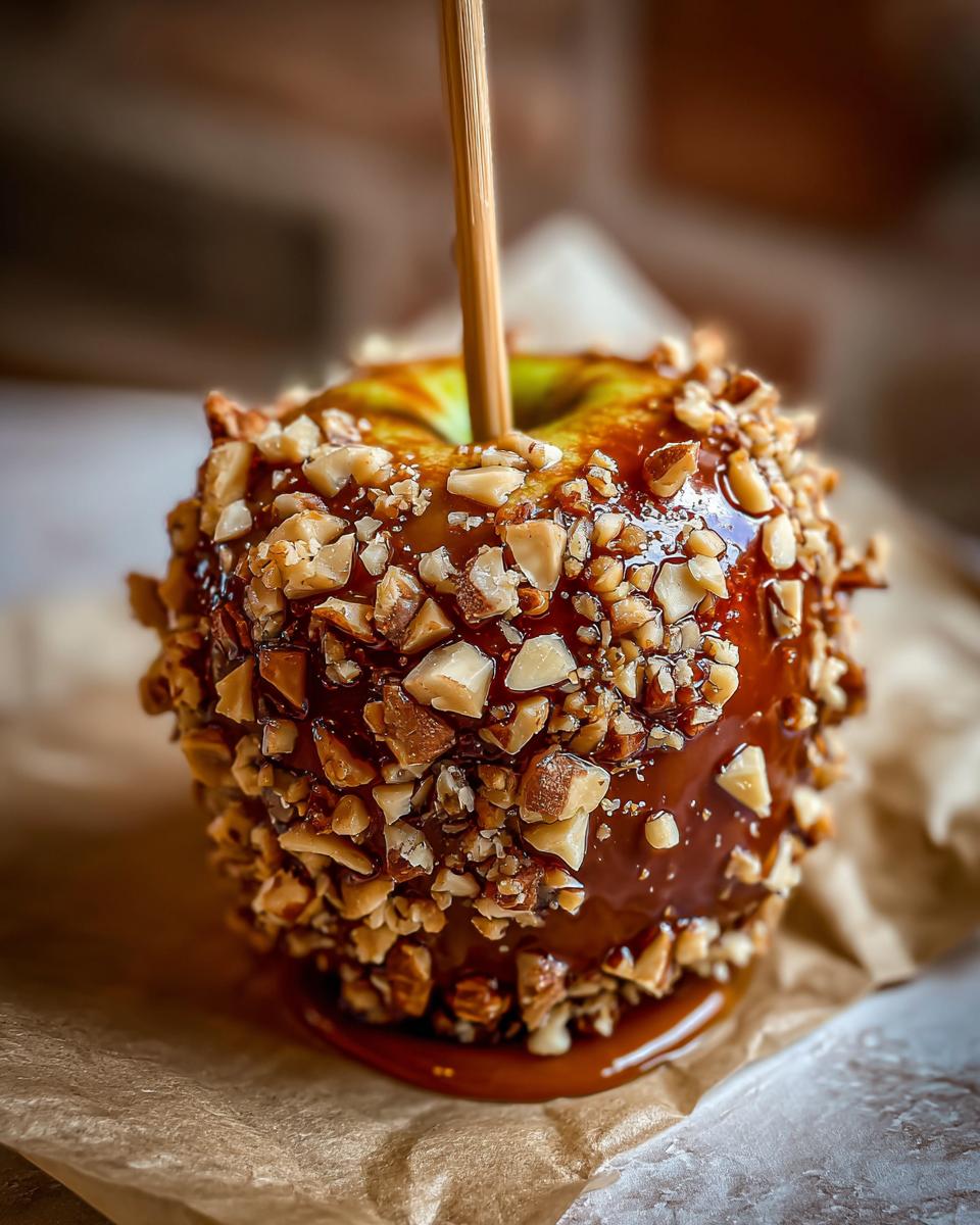 Caramel apples - detail 1