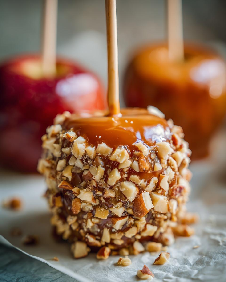 Caramel apples - detail 2