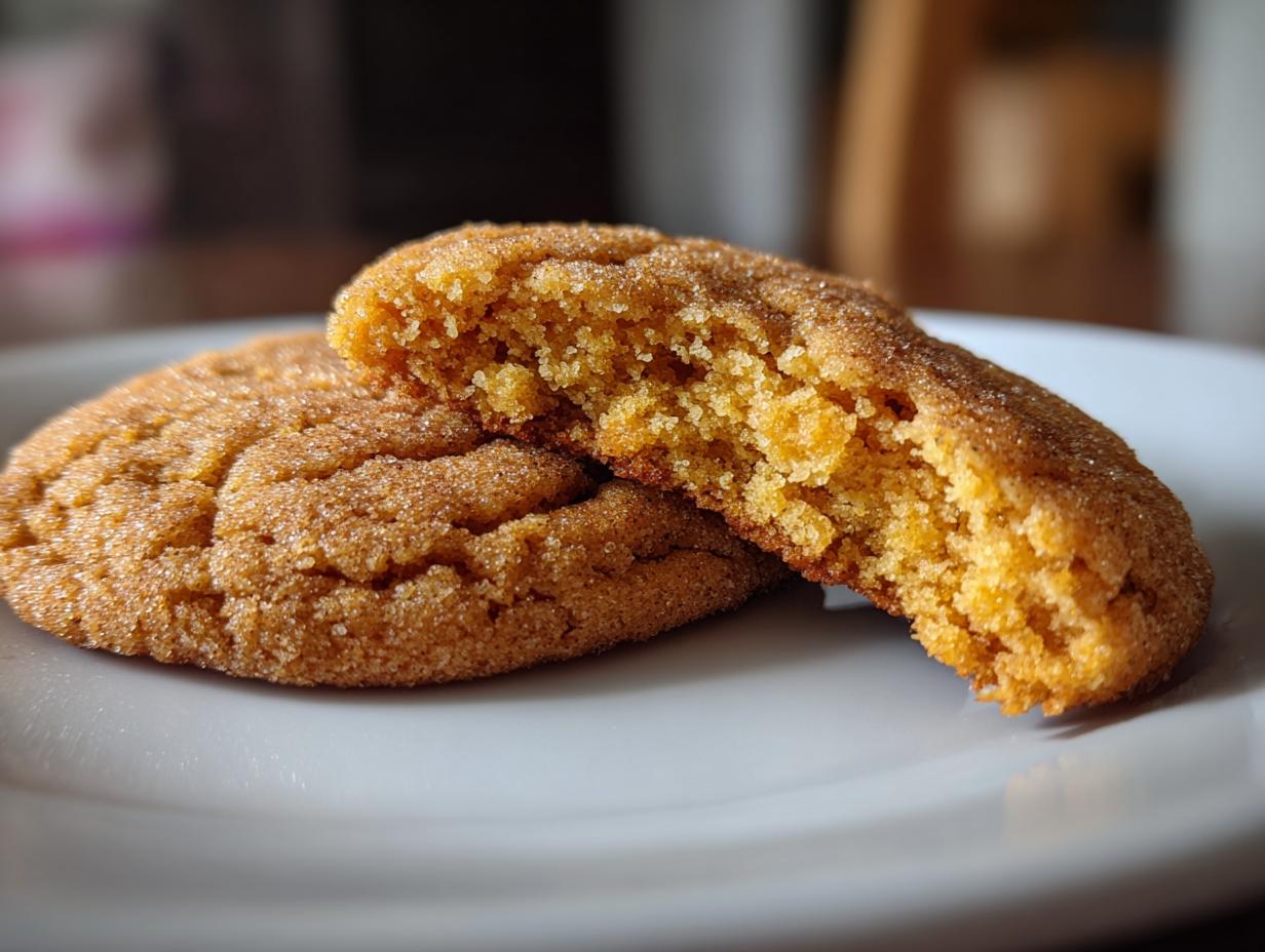 Unbelievable Chewy Pumpkin Snickerdoodle Cookies in 30 Min