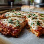 Chicken Parm "Pizza"