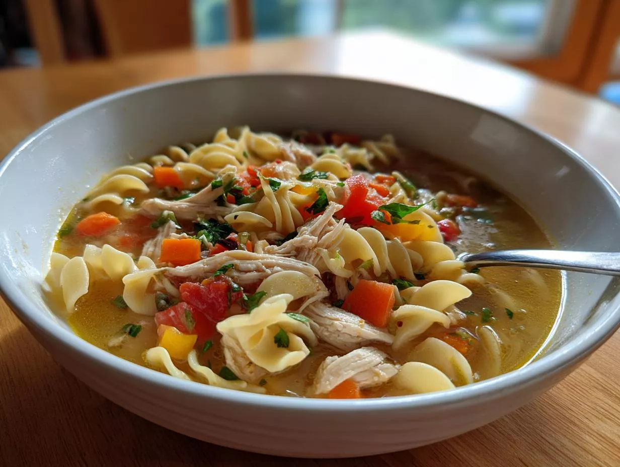 Disgustingly Easy 40-Minute Chicken Noodle Soup
