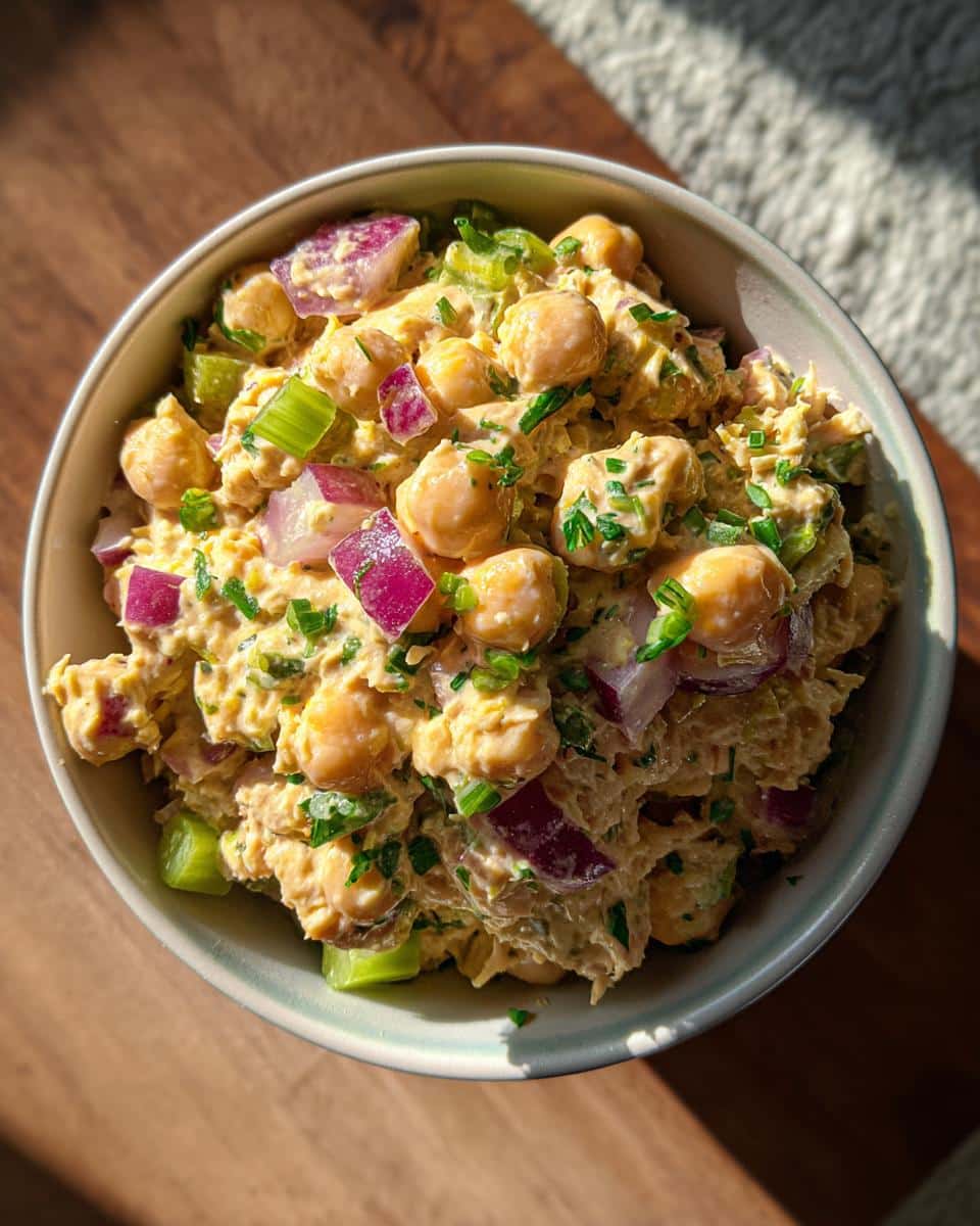 Chickpea Tuna Salad - detail 2