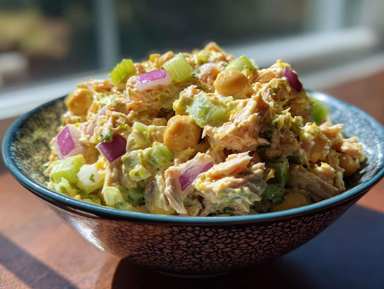 Chickpea Tuna Salad