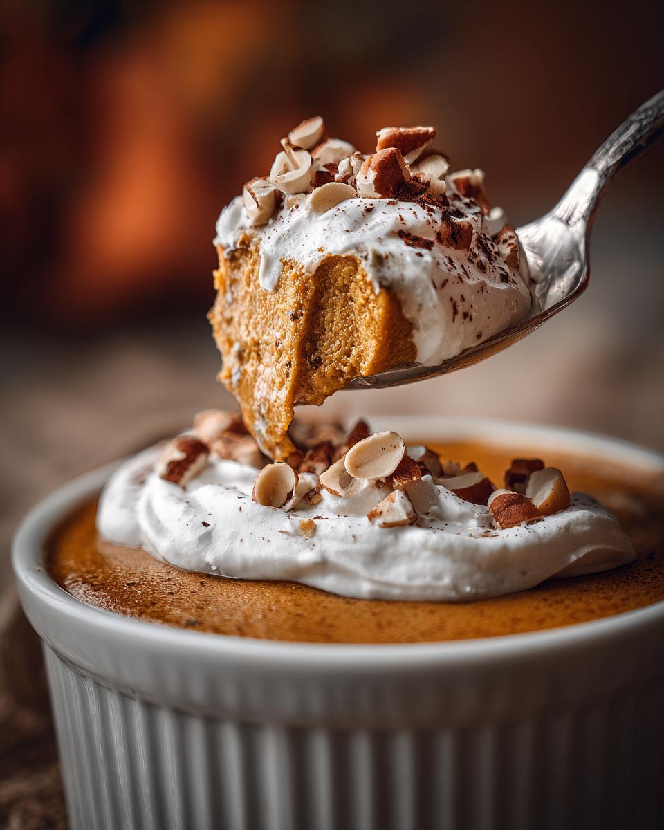 Classic Vegan Pumpkin Pudding - detail 2