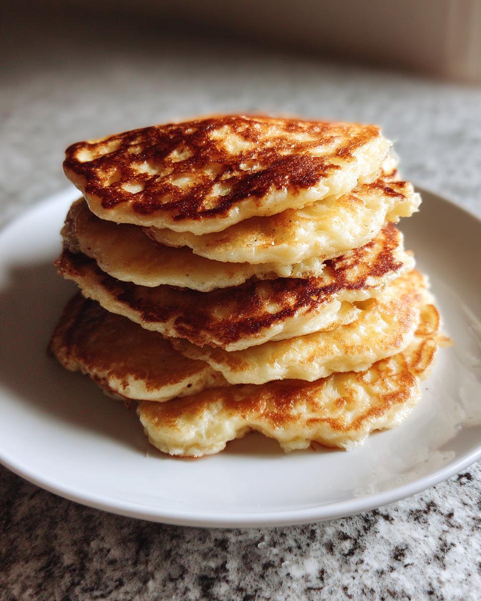 Cottage cheese pancakes - detail 2