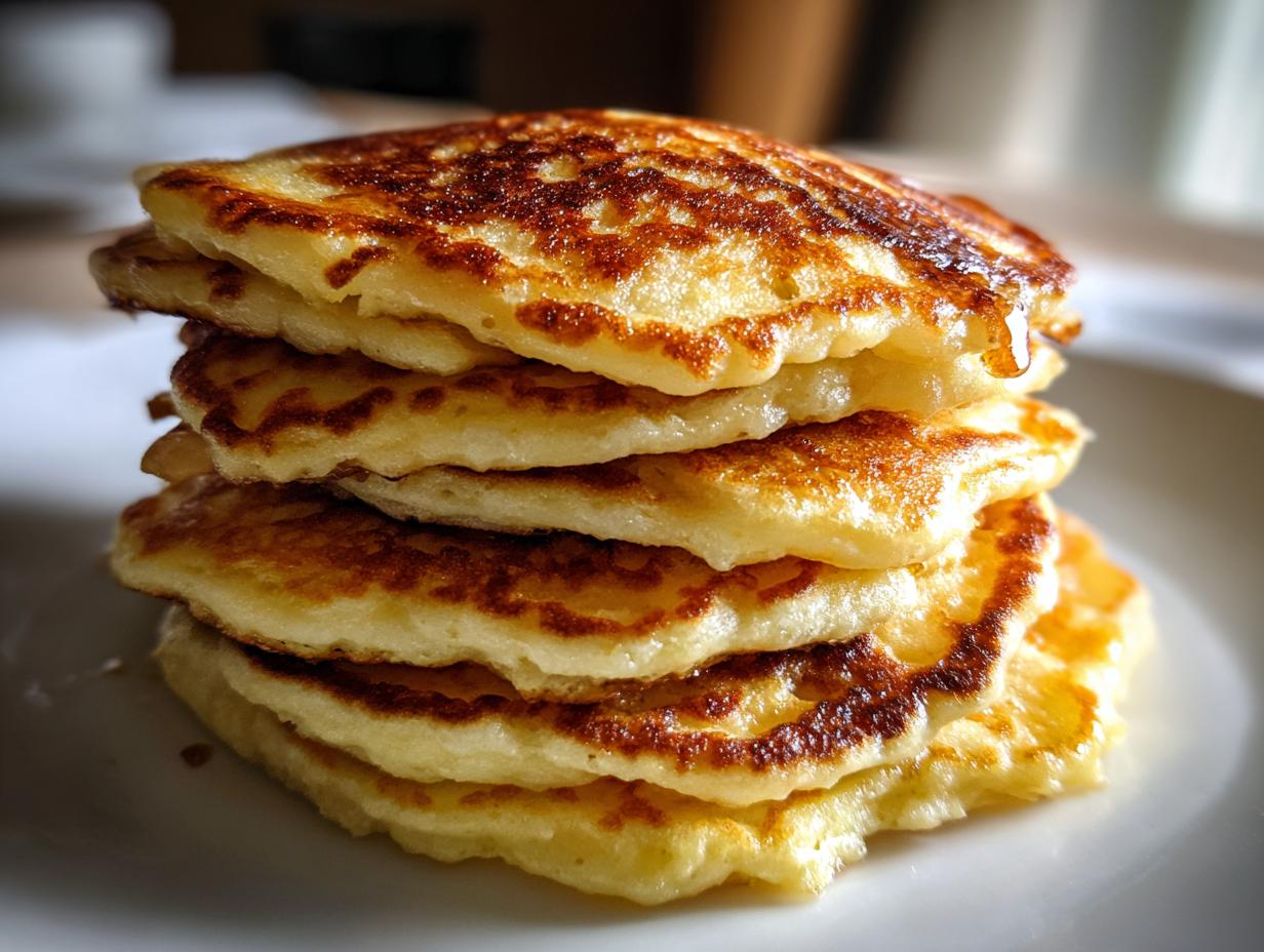 Unbelievable Cottage Cheese Pancakes in Just 2 Steps
