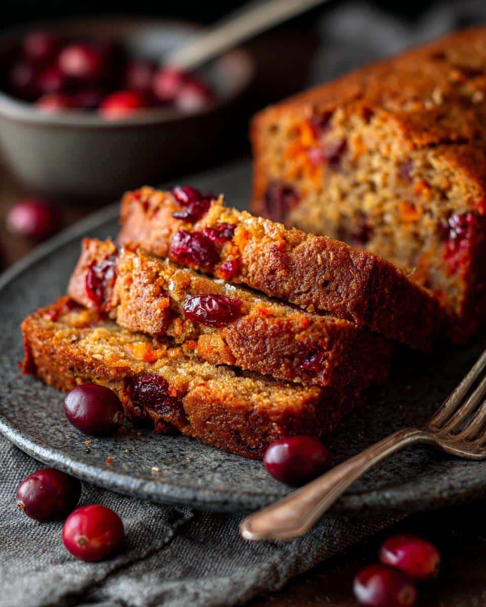 Cranberry Orange Pumpkin Bread Recipe - detail 1