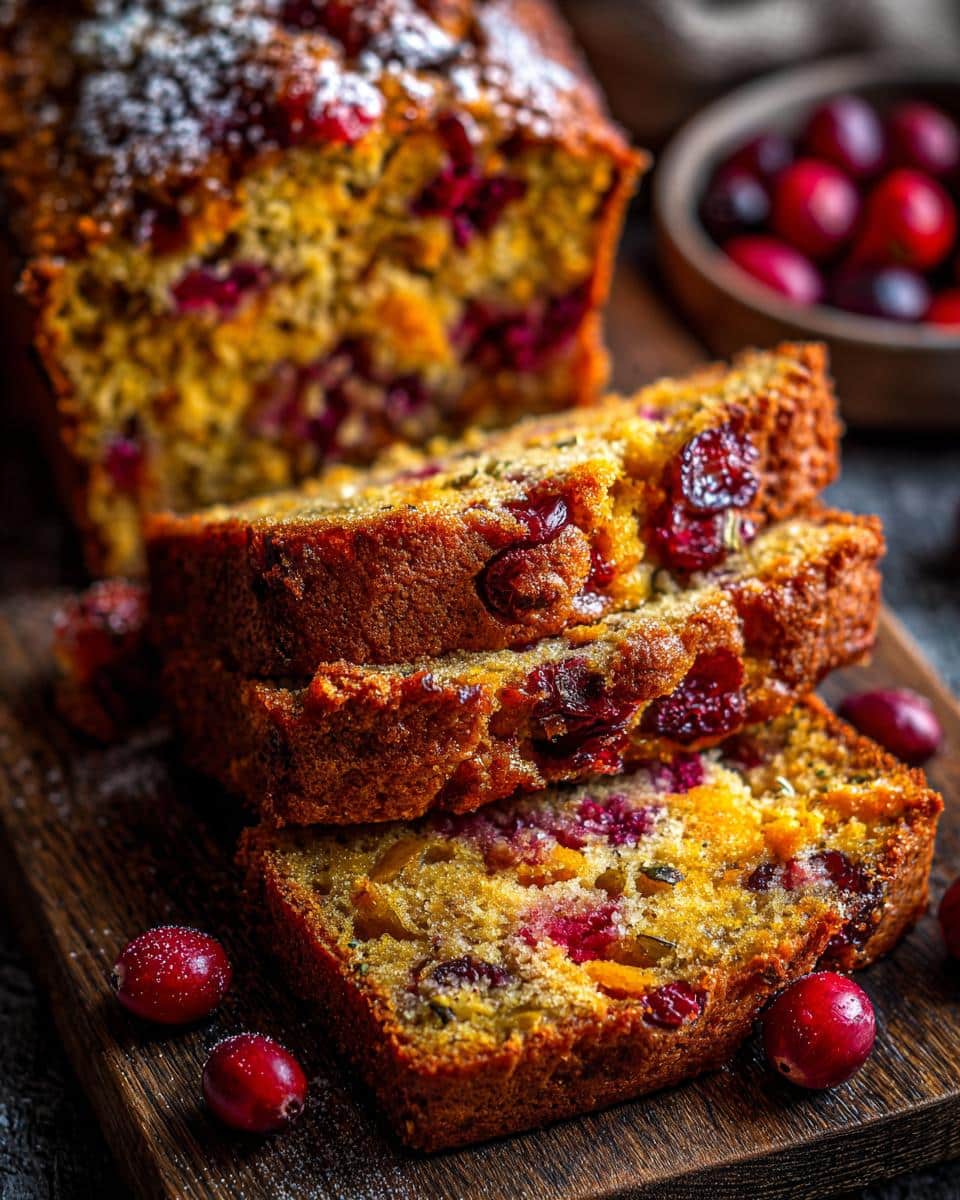 Cranberry Orange Pumpkin Bread Recipe - detail 2