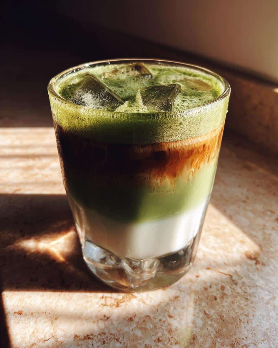 Dirty Matcha Latte - detail 2
