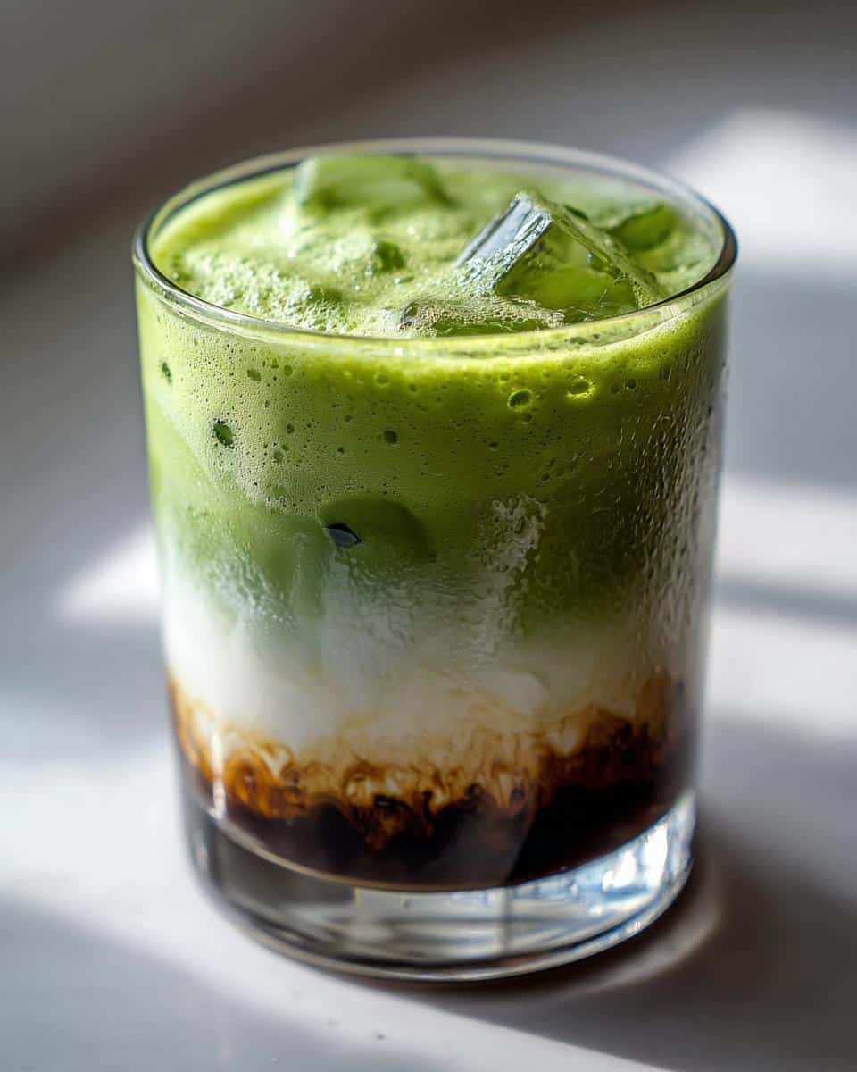 Dirty Matcha Latte - detail 3