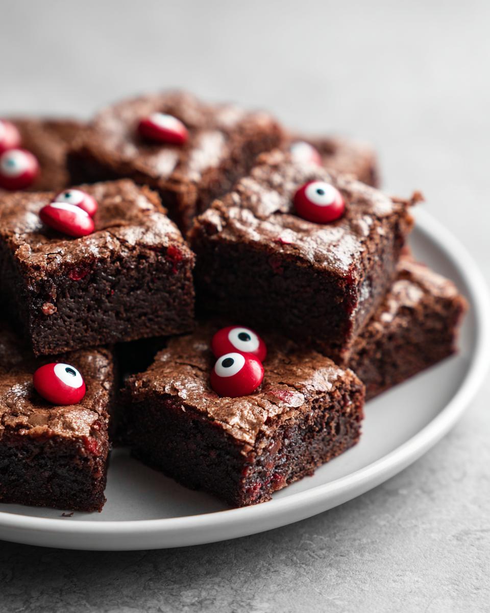 Eyeball Brownies - detail 1