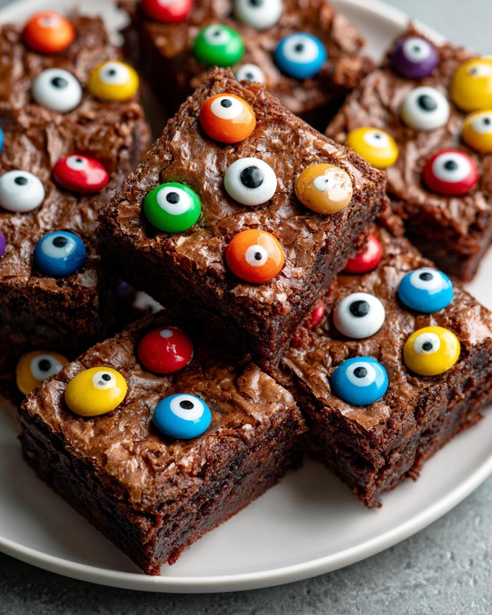 Eyeball Brownies - detail 2