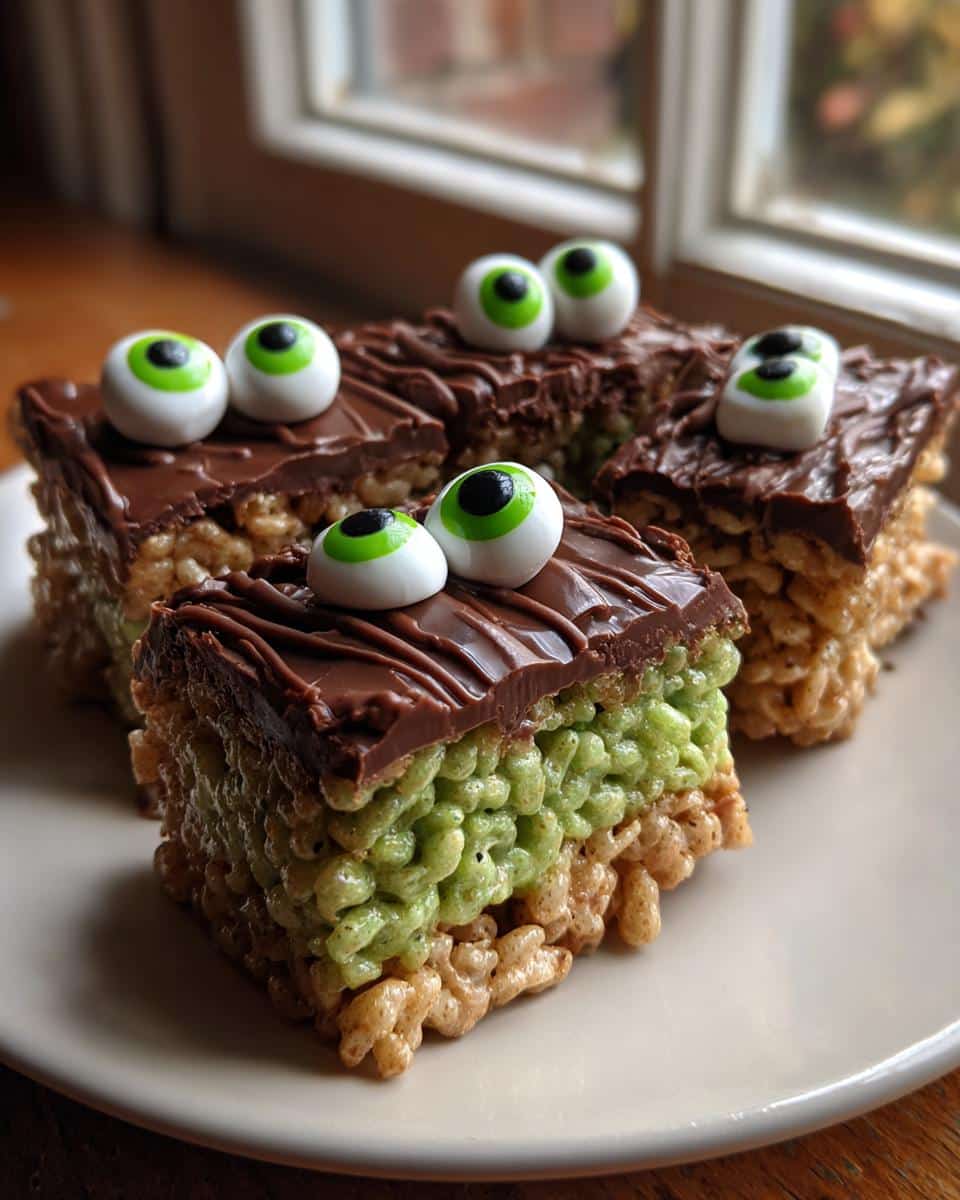 Frankenstein Rice Krispie - detail 2