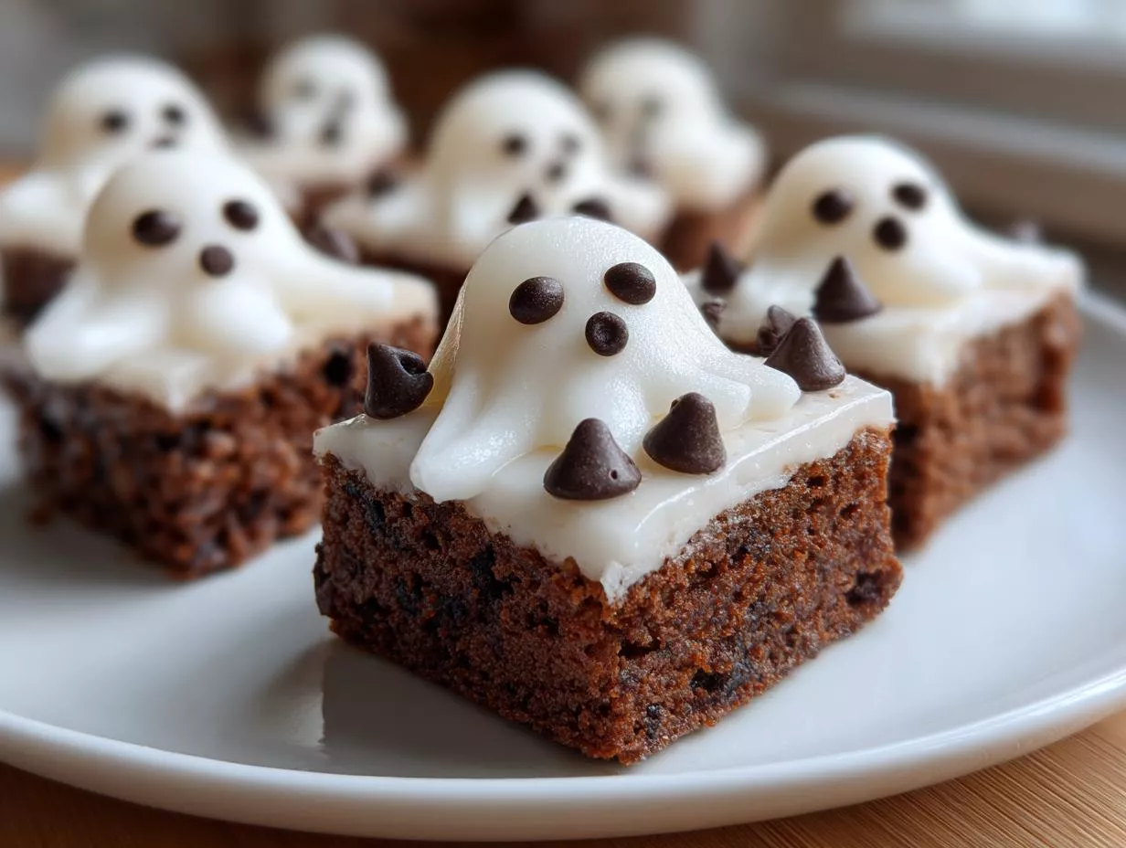 Spooktacularly Easy: Ghost Brownies Recipe is a Triumph