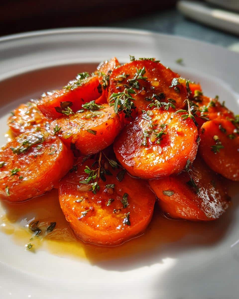 Glazed Carrots - detail 1