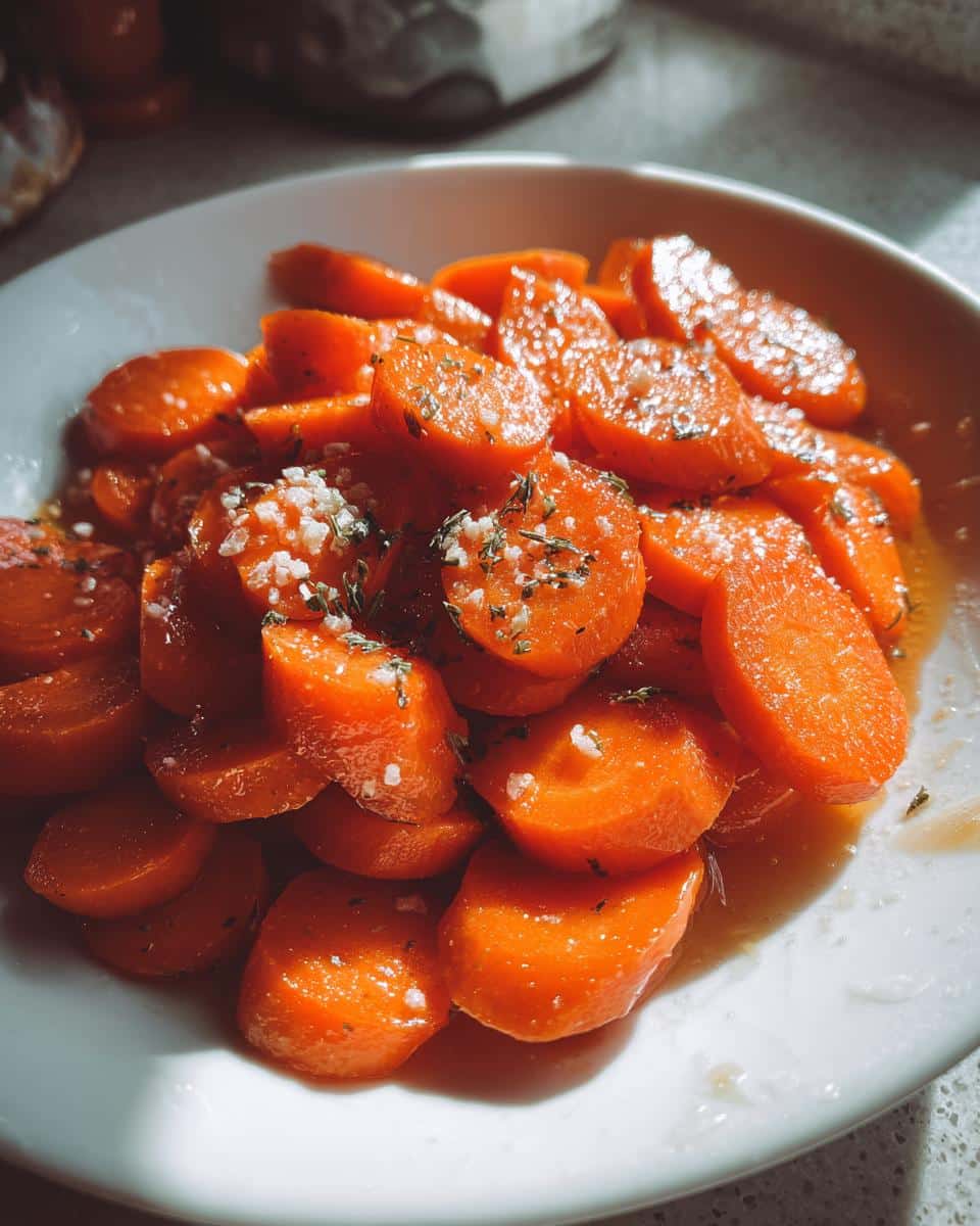 Glazed Carrots - detail 2