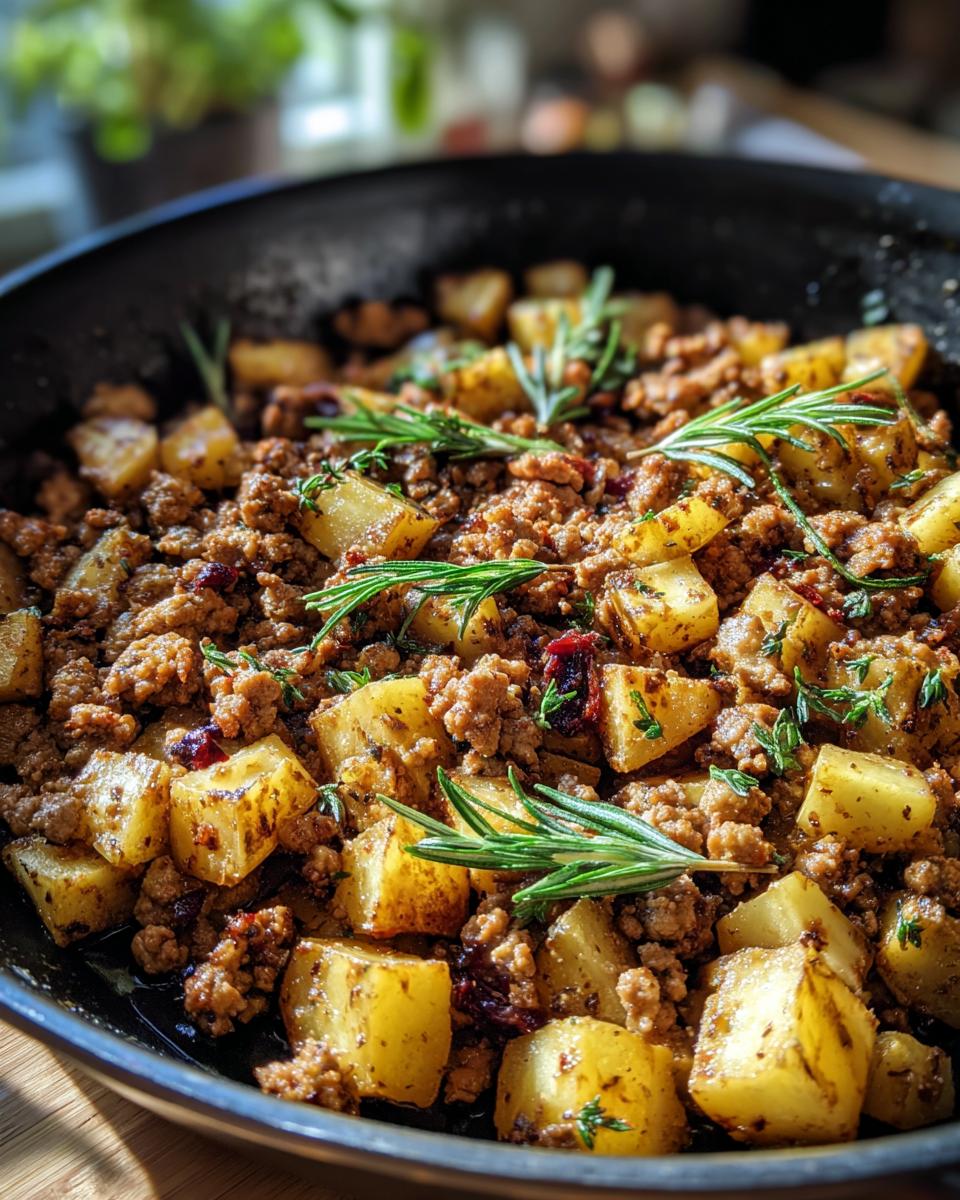 Ground Turkey with Potatoes - detail 1