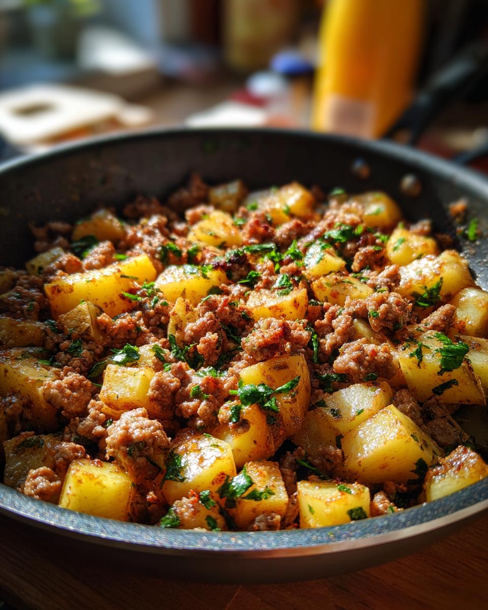 Ground Turkey with Potatoes - detail 2