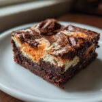 Halloween Brownies with Cream Cheese Swirl Recipe