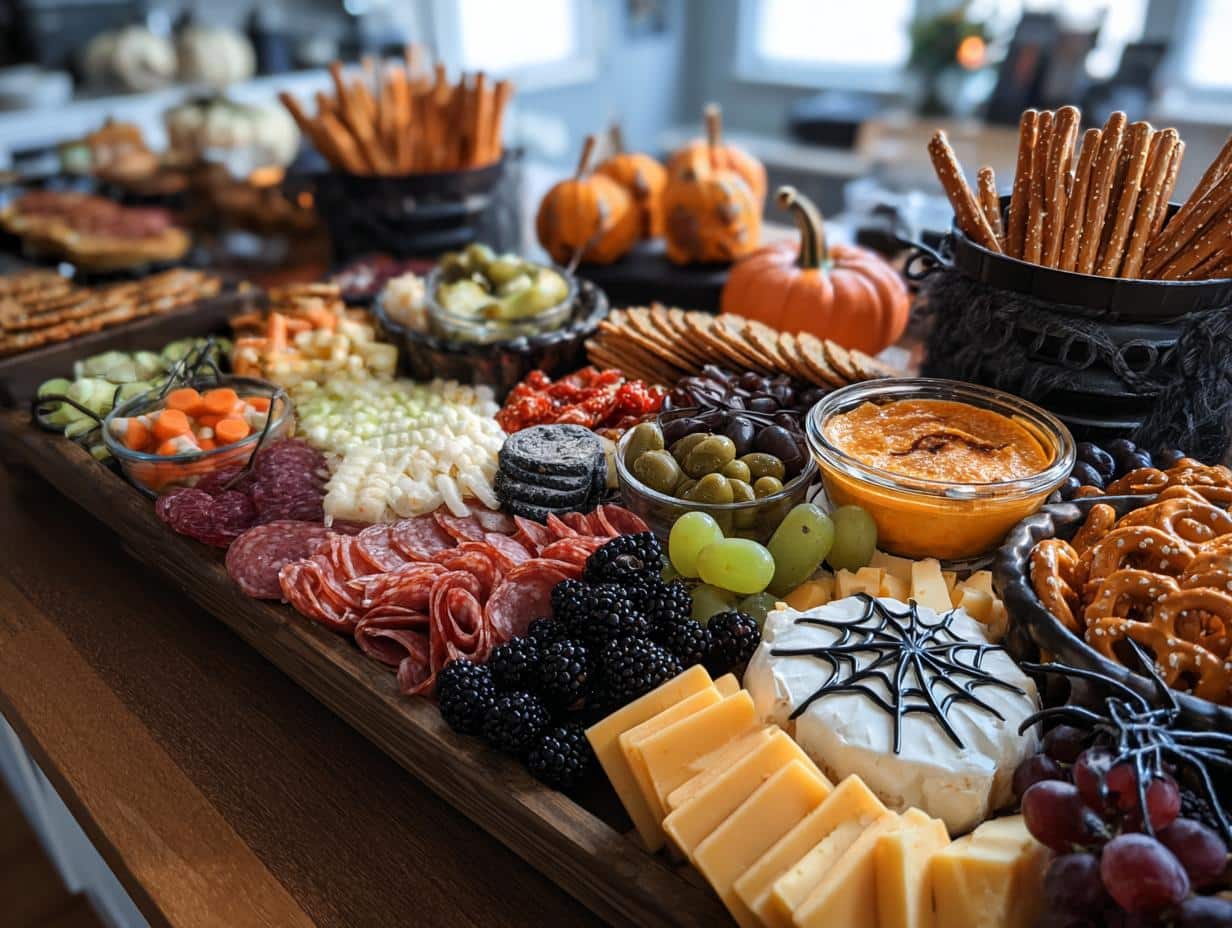 Halloween Charcuterie Board