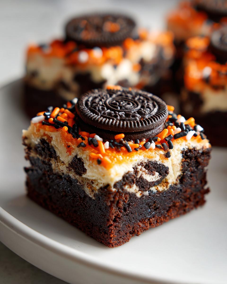 Halloween Oreo Brownies Recipe - detail 3