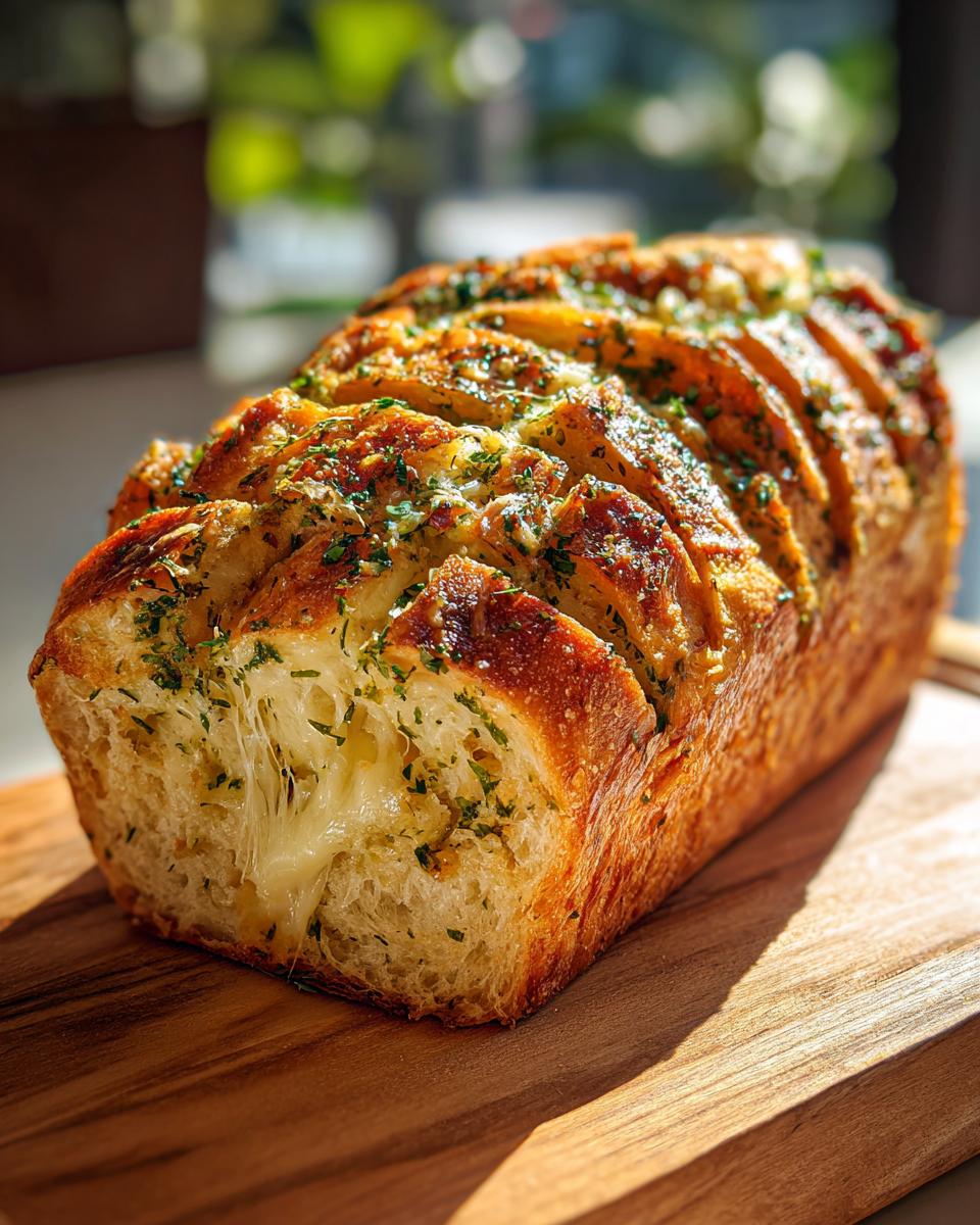 Italian Herb and Cheese Bread - detail 1