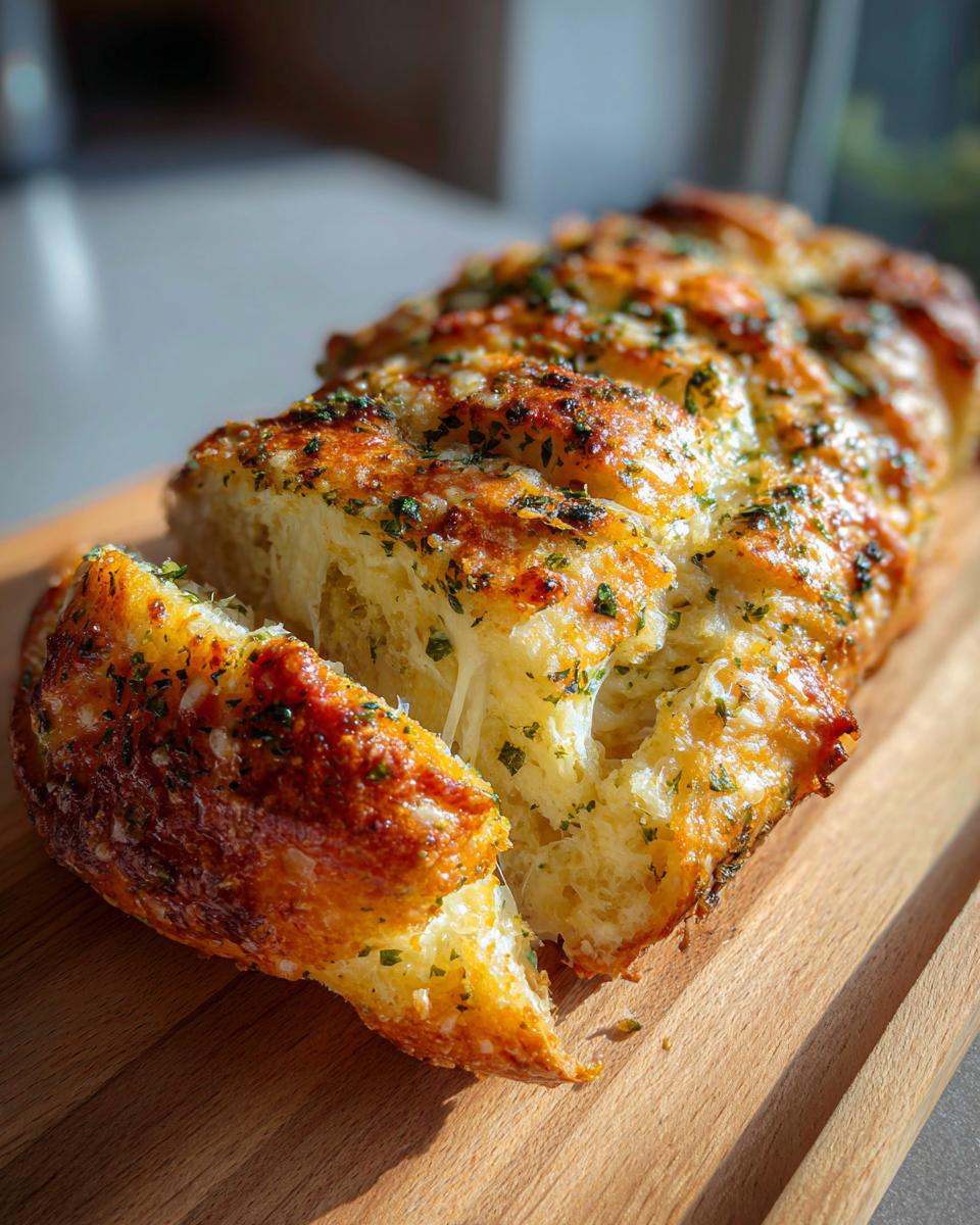 Italian Herb and Cheese Bread - detail 2