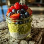 Matcha overnight oats