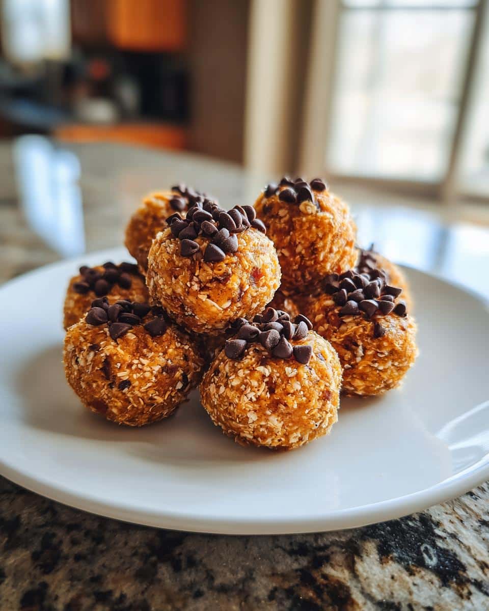 No-Bake Pumpkin Bites - detail 1