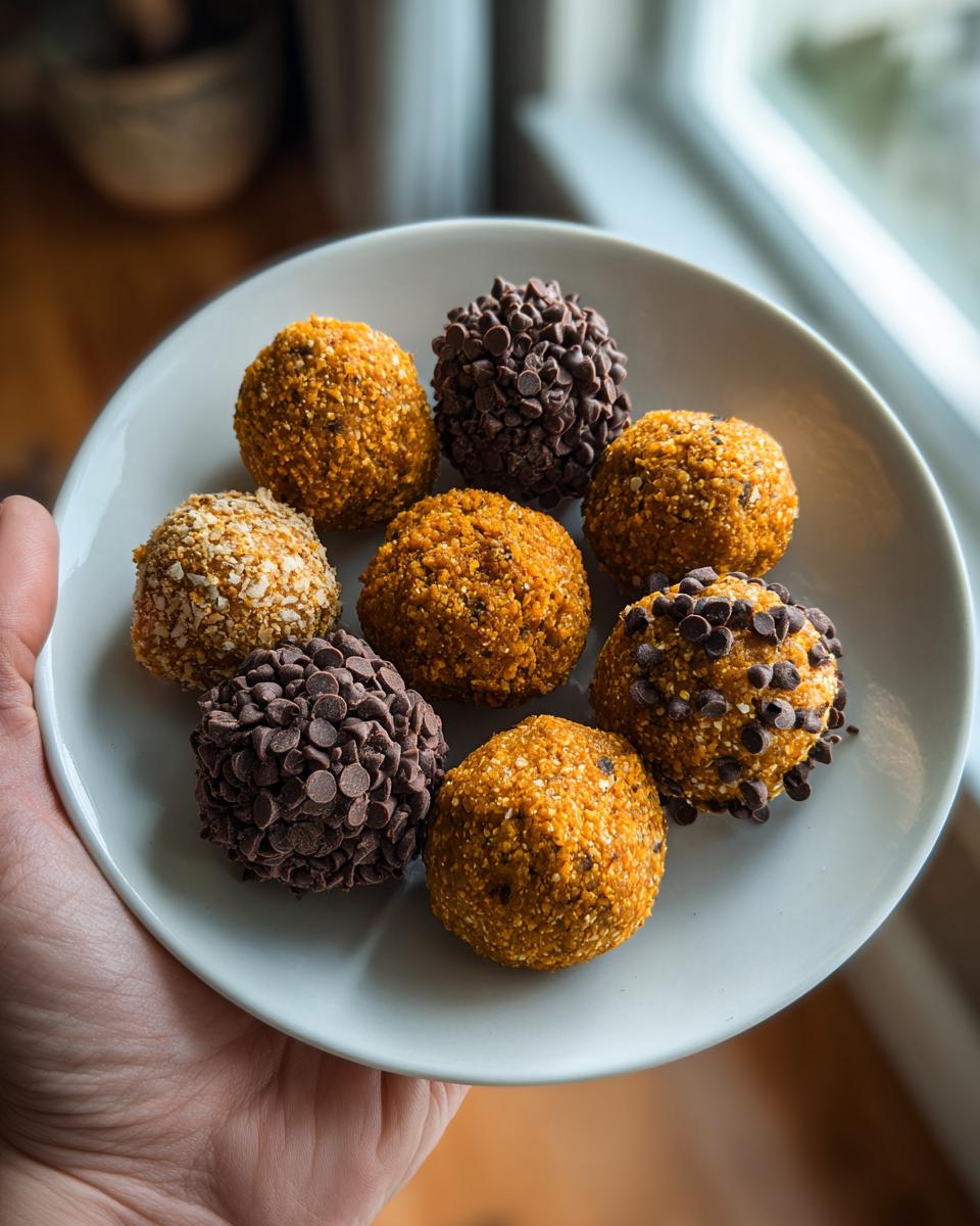 No-Bake Pumpkin Bites - detail 3