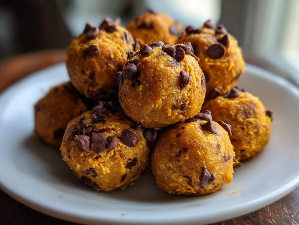 Irresistible No-Bake Pumpkin Bites Recipe in 15 Minutes