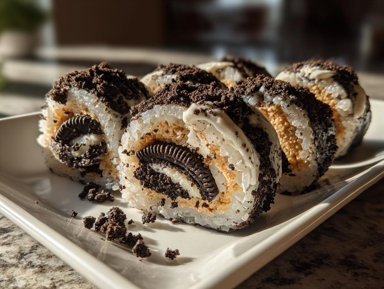 Oreo Sushi: 3-Ingredient Sinful Treat to Make Now