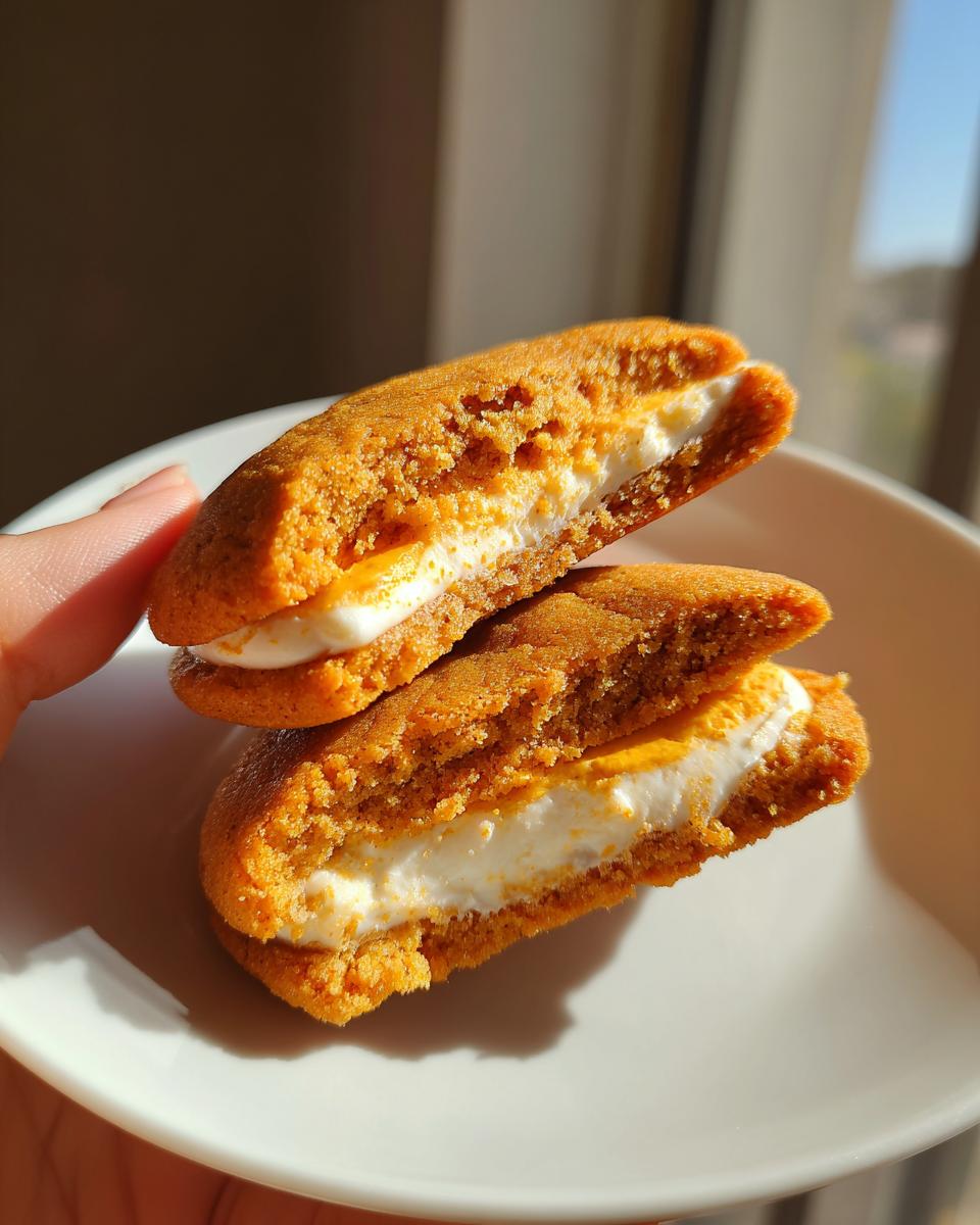 Pumpkin Cheesecake Cookies - detail 2