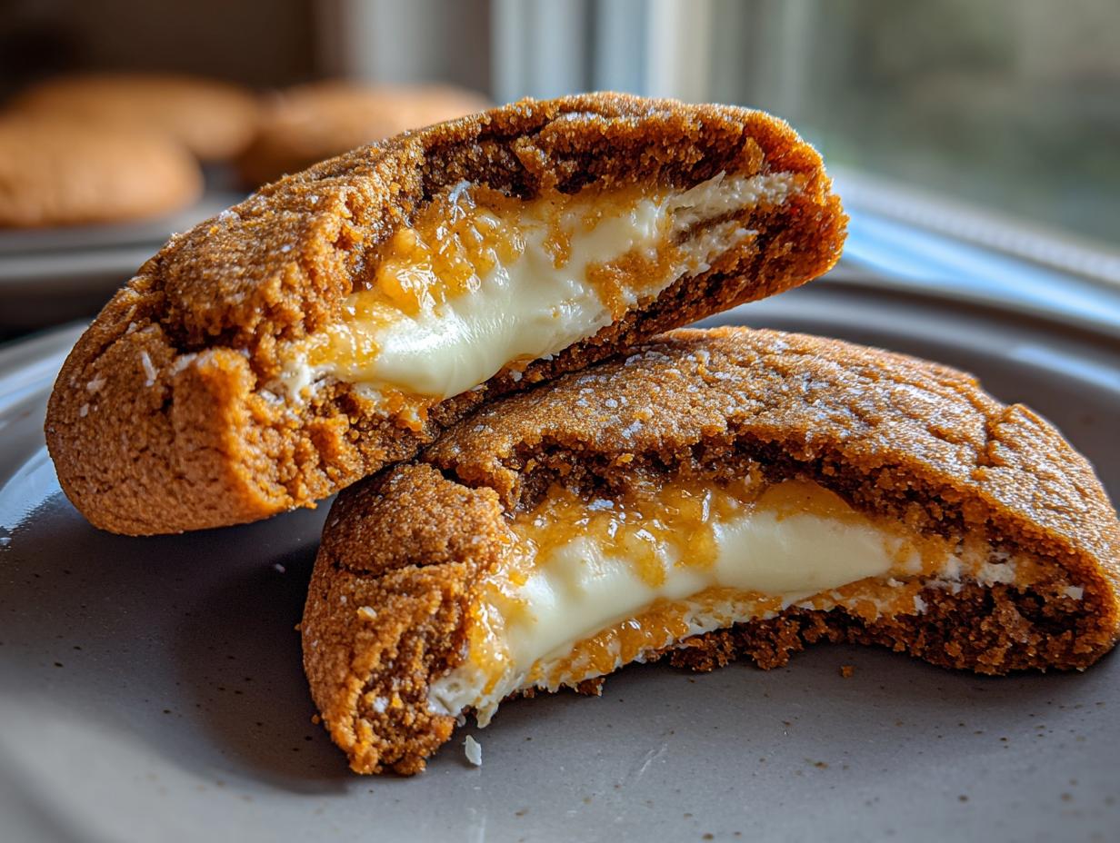Pumpkin Cheesecake Cookies: 1 Unforgivable Baking Sin